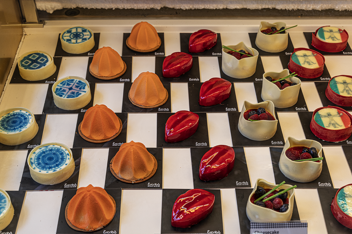 Unbelievable chocolates - bakery in Barcelona, Spain