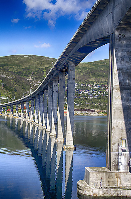 Elegance - Bridge in Tromso, Norway