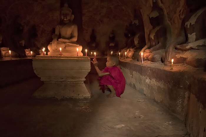 Praying - Myanmar