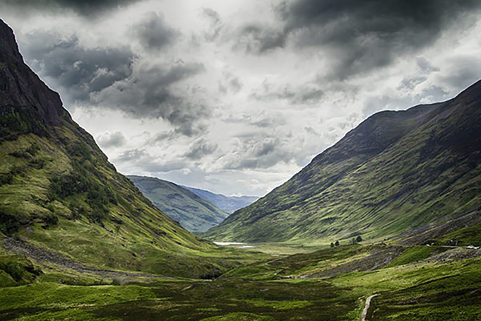 Road to Glencoe--Scotland