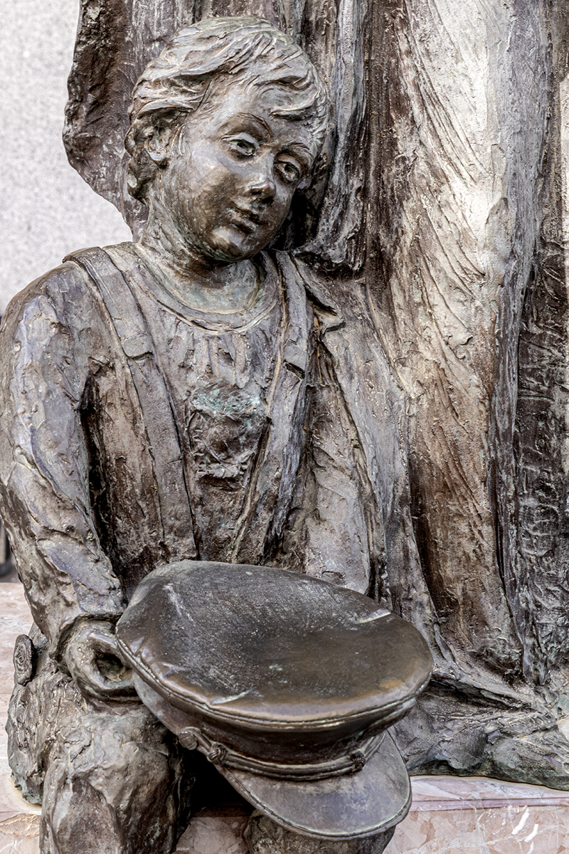 Poignant Statue - Cartegena, Spain