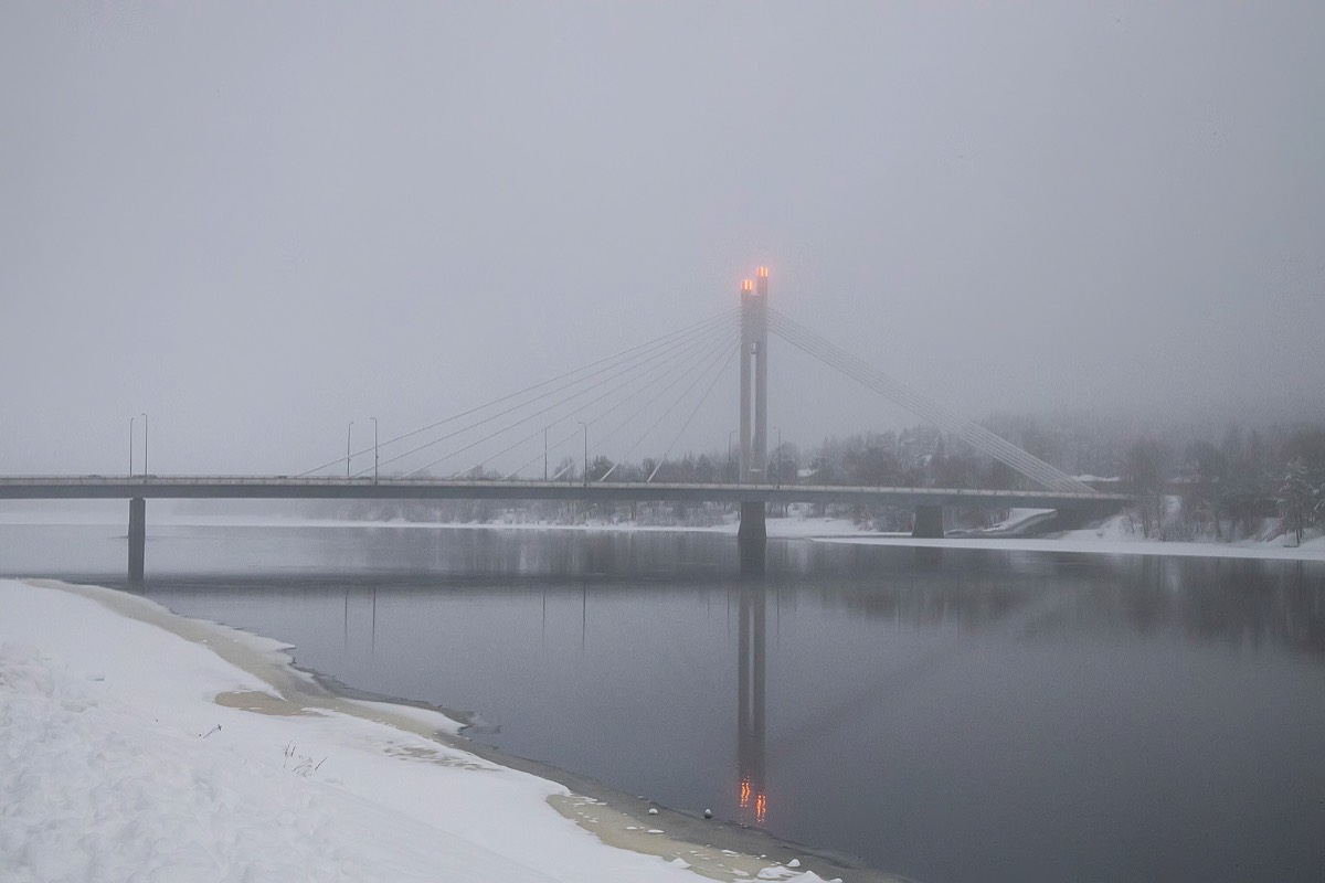 Candle Bridge, Rovaniemi, Finland