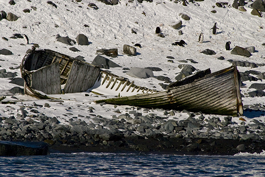 The Old Boat - Antarctic