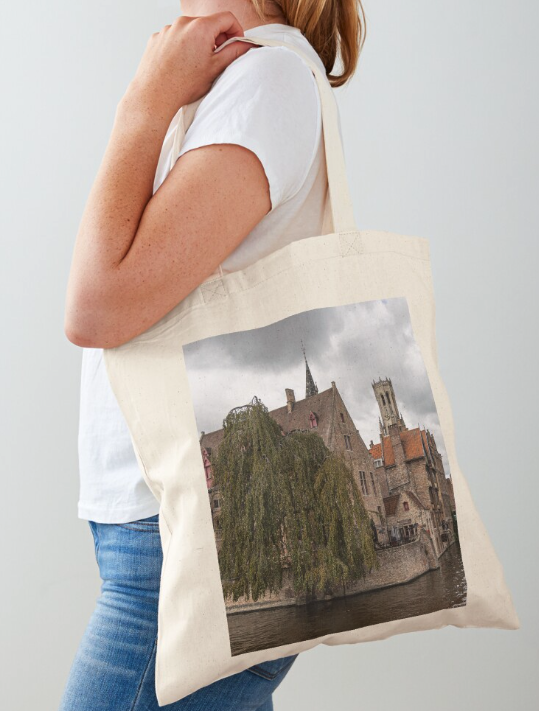 Cotton Tote - "Beautiful Brugges"