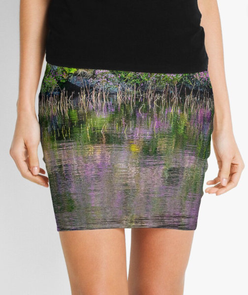 Mini Skirt - "Monet