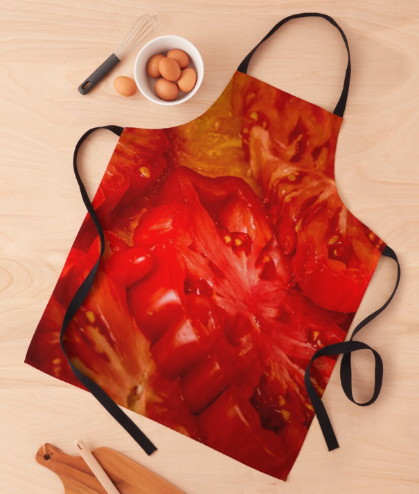 Apron - "Red Perfection"