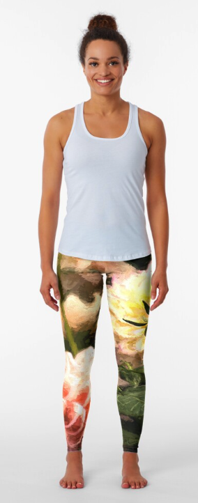 Leggings - "Flower Impressionism"