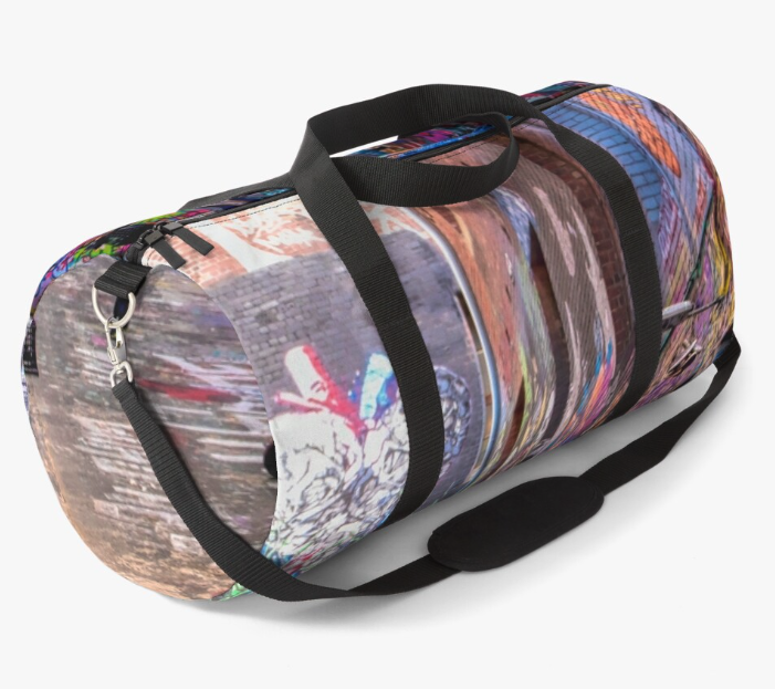 Duffle Bag - "Grafitti Art"